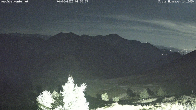 time-lapse frame, Bielmonte Monte Marca est webcam