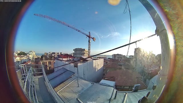 time-lapse frame, Oss. Met. di Gabicce Mare Puntamento Nord webcam