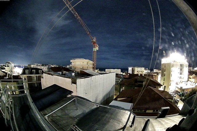 time-lapse frame, Oss. Met. di Gabicce Mare Puntamento Nord webcam