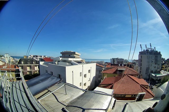 time-lapse frame, Oss. Met. di Gabicce Mare Puntamento Nord webcam