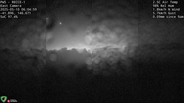 time-lapse frame, Sled 180 East webcam