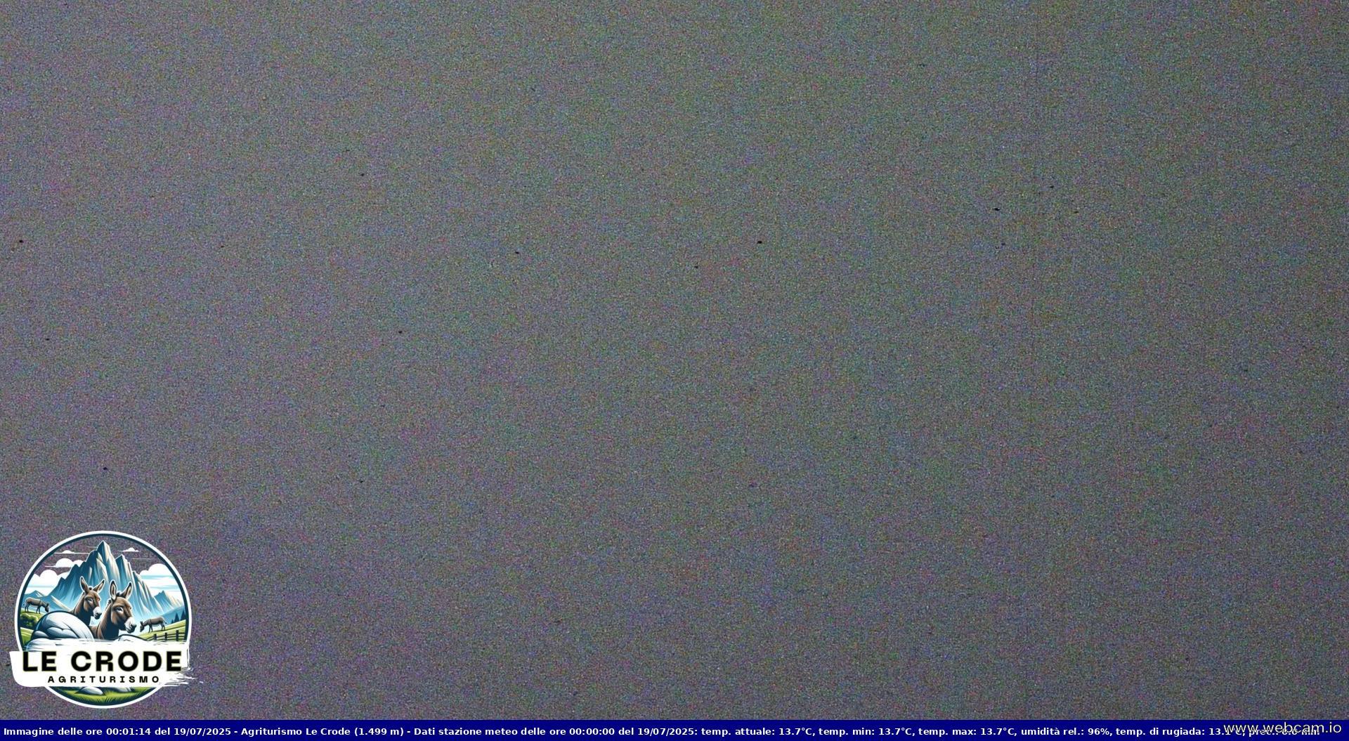 time-lapse frame, Agriturismo Le Crode - M. Pizzoc (TV) - 1499 m webcam