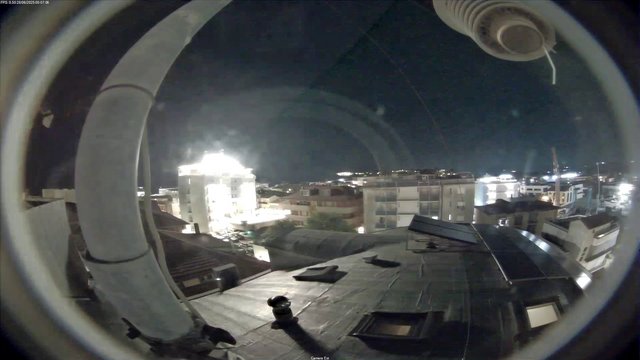 time-lapse frame, Oss. Met. di Gabicce Mare Puntamento Est webcam