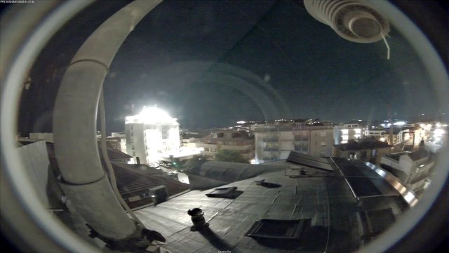 time-lapse frame, Oss. Met. di Gabicce Mare Puntamento Est webcam
