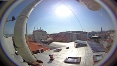 view from Oss. Met. di Gabicce Mare Puntamento Est on 2025-07-06