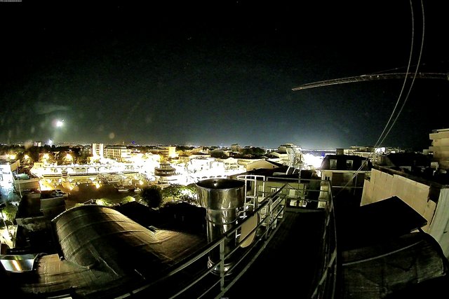 time-lapse frame, Oss. Met. di Gabicce Mare Puntamento Est webcam
