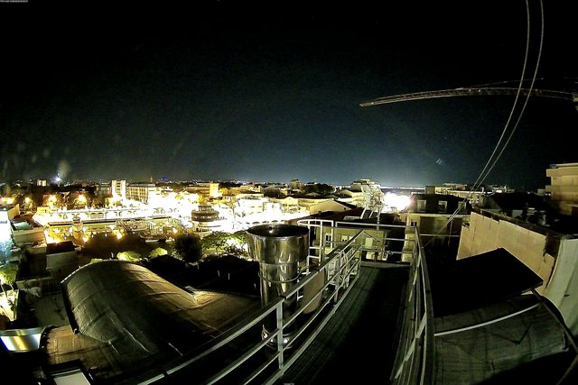 time-lapse frame, Oss. Met. di Gabicce Mare Puntamento Est webcam
