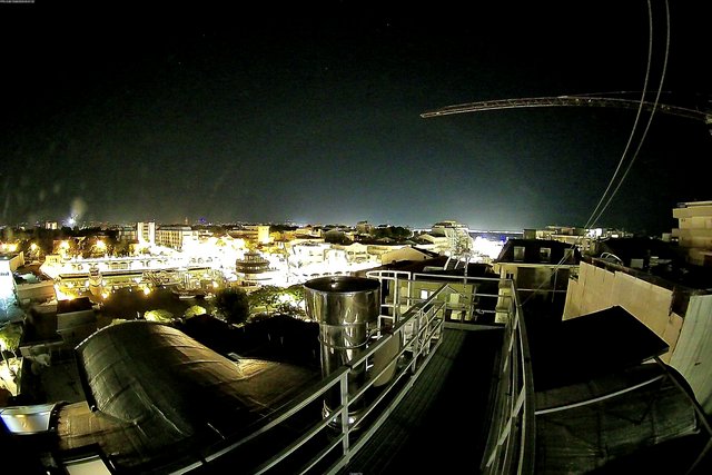 time-lapse frame, Oss. Met. di Gabicce Mare Puntamento Est webcam