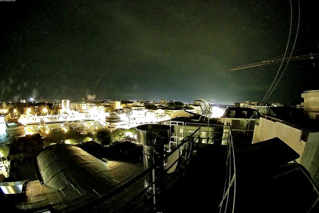 time-lapse frame, Oss. Met. di Gabicce Mare Puntamento Est webcam