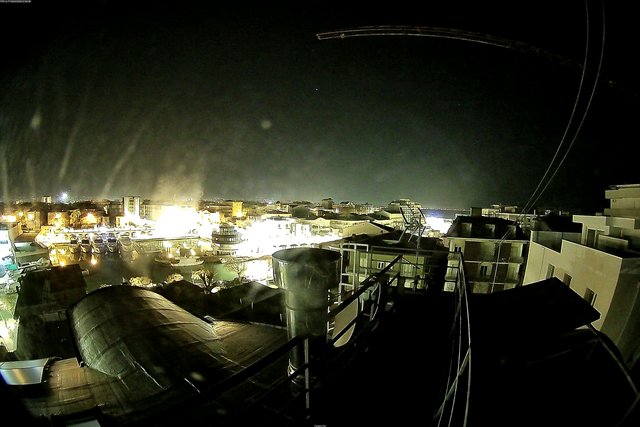 time-lapse frame, Oss. Met. di Gabicce Mare Puntamento Est webcam