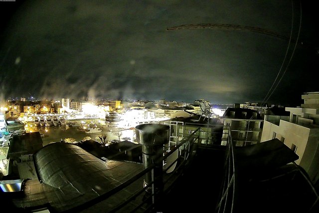 time-lapse frame, Oss. Met. di Gabicce Mare Puntamento Est webcam