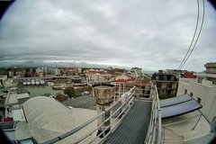 view from Oss. Met. di Gabicce Mare Puntamento Est on 2026-04-14