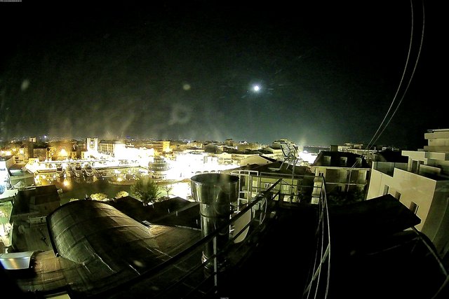 time-lapse frame, Oss. Met. di Gabicce Mare Puntamento Est webcam