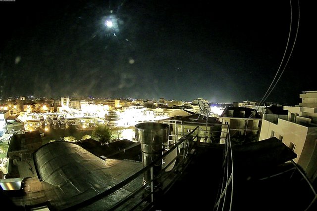 time-lapse frame, Oss. Met. di Gabicce Mare Puntamento Est webcam