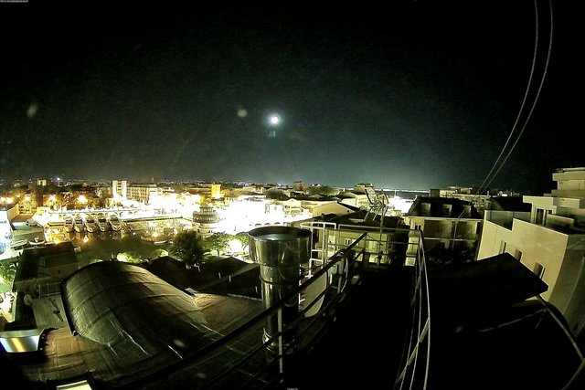 time-lapse frame, Oss. Met. di Gabicce Mare Puntamento Est webcam