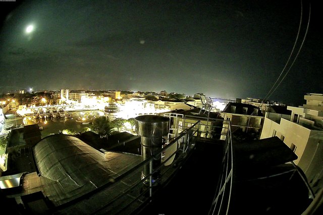 time-lapse frame, Oss. Met. di Gabicce Mare Puntamento Est webcam