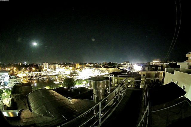 time-lapse frame, Oss. Met. di Gabicce Mare Puntamento Est webcam