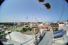 view from Oss. Met. di Gabicce Mare Puntamento Est on 2026-07-17