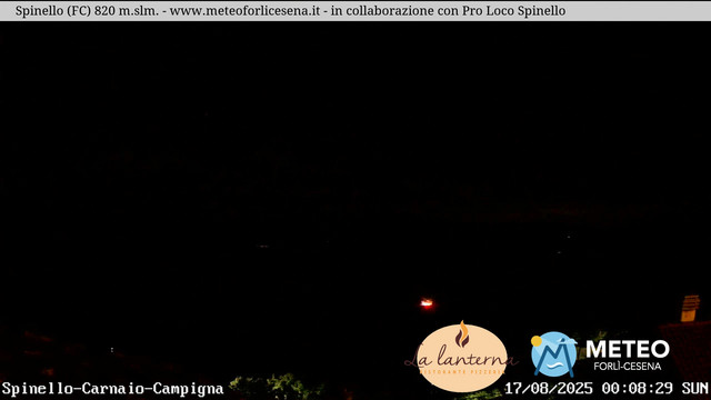 time-lapse frame, Spinello webcam