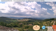 view from Spinello on 2025-08-19