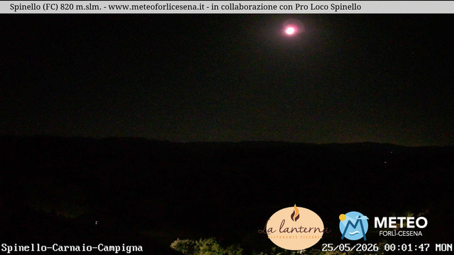 time-lapse frame, Spinello webcam