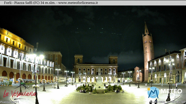 time-lapse frame, Forlì - Piazza Saffi webcam