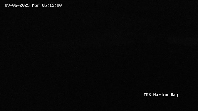 time-lapse frame, TMR - Marion Bay webcam