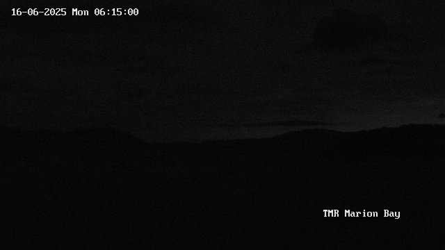 time-lapse frame, TMR - Marion Bay webcam
