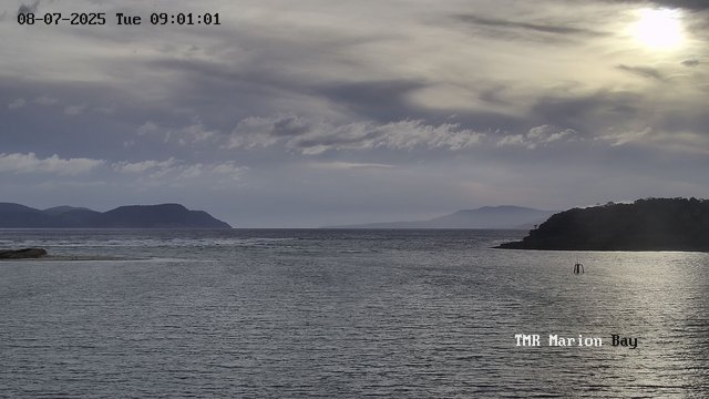 time-lapse frame, TMR - Marion Bay webcam