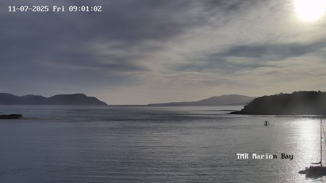 time-lapse frame, TMR - Marion Bay webcam