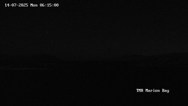 time-lapse frame, TMR - Marion Bay webcam