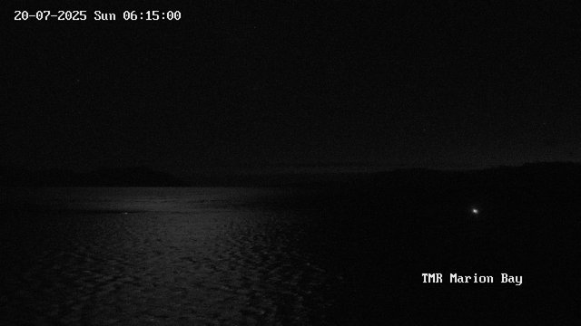 time-lapse frame, TMR - Marion Bay webcam