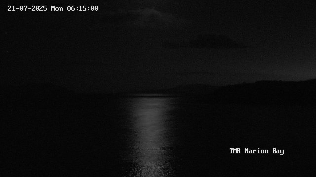 time-lapse frame, TMR - Marion Bay webcam