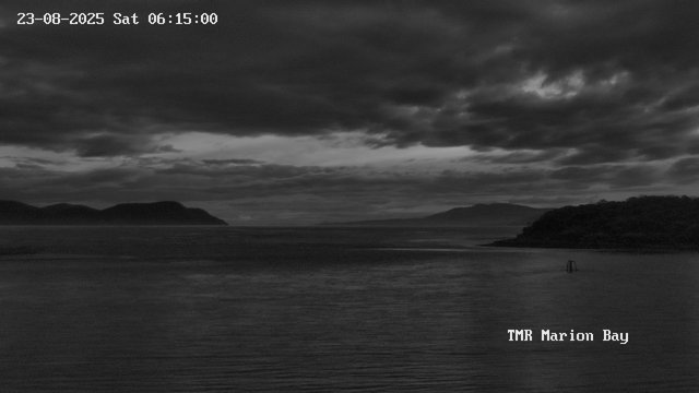 time-lapse frame, TMR - Marion Bay webcam