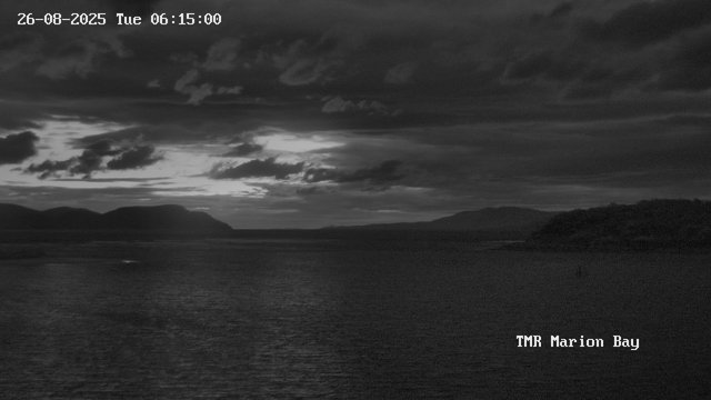 time-lapse frame, TMR - Marion Bay webcam