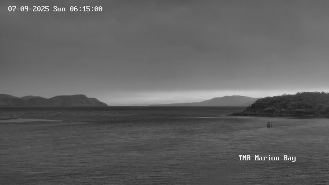 time-lapse frame, TMR - Marion Bay webcam