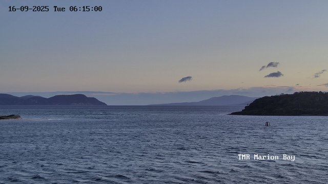time-lapse frame, TMR - Marion Bay webcam