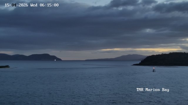 time-lapse frame, TMR - Marion Bay webcam