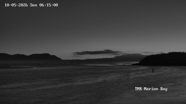 time-lapse frame, TMR - Marion Bay webcam