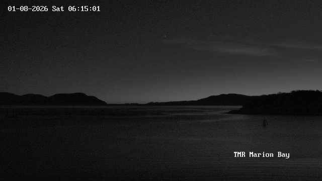 time-lapse frame, TMR - Marion Bay webcam