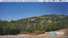 view from San Benedetto in Alpe on 2025-06-24