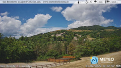 view from San Benedetto in Alpe on 2025-07-21