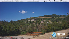 view from San Benedetto in Alpe on 2026-08-07