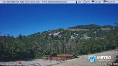 view from San Benedetto in Alpe on 2026-08-09