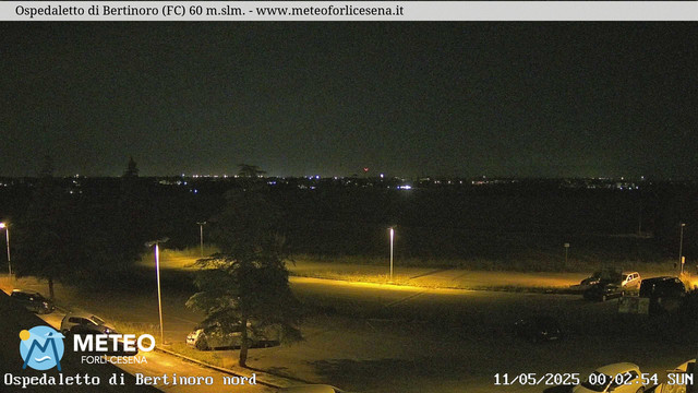 time-lapse frame, Ospedaletto di Bertinoro webcam