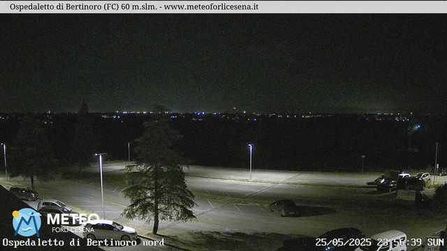 time-lapse frame, Ospedaletto di Bertinoro webcam