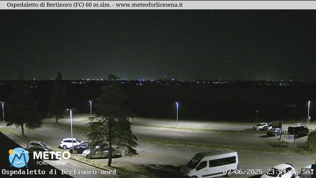 time-lapse frame, Ospedaletto di Bertinoro webcam