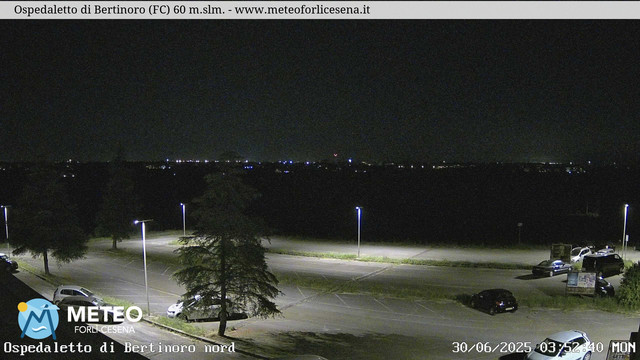 time-lapse frame, Ospedaletto di Bertinoro webcam