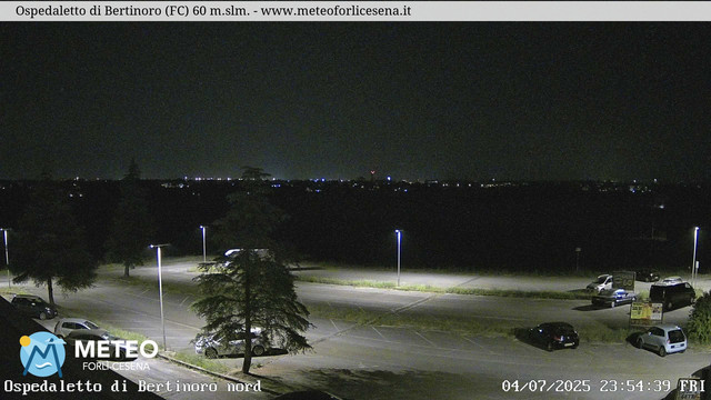 time-lapse frame, Ospedaletto di Bertinoro webcam
