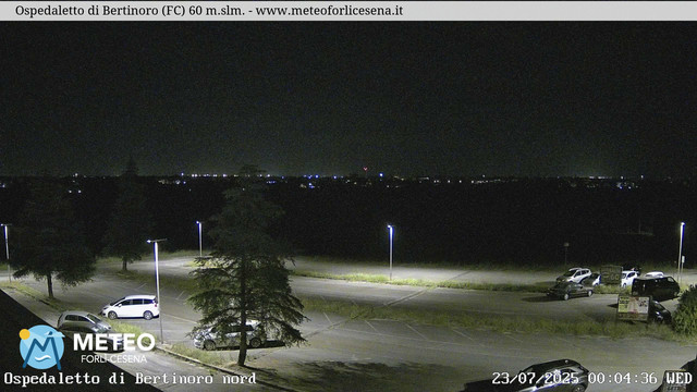 time-lapse frame, Ospedaletto di Bertinoro webcam